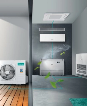 Gamme Pompes à chaleur air air Hisense Aldes